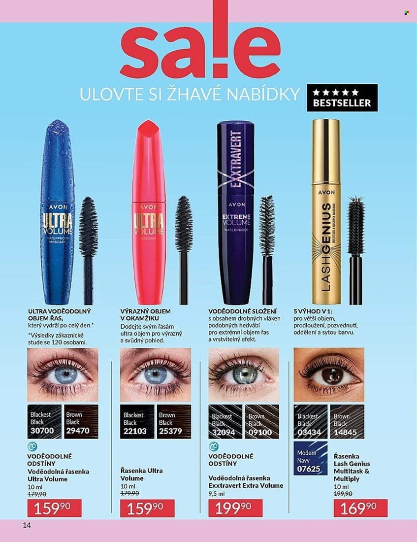 Leták AVON - 1. 7. 2025 - 31. 7. 2025. Strana 14