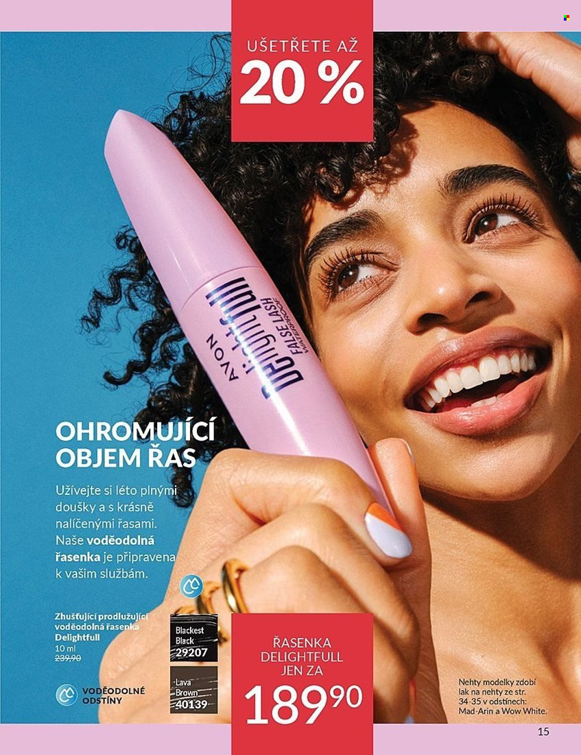 Leták AVON - 1. 7. 2025 - 31. 7. 2025. Strana 15