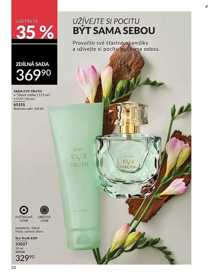 Leták AVON - 1. 7. 2025 - 31. 7. 2025. Strana 22