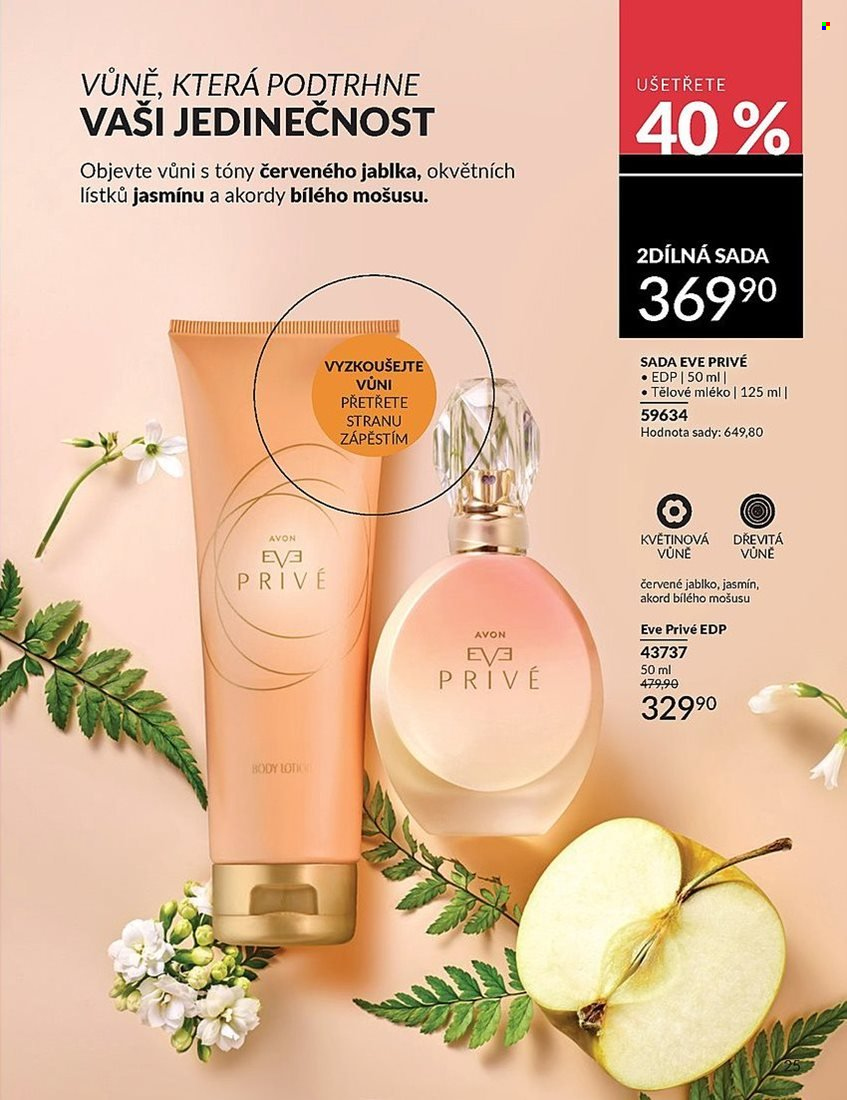 Leták AVON - 1. 7. 2025 - 31. 7. 2025. Strana 25