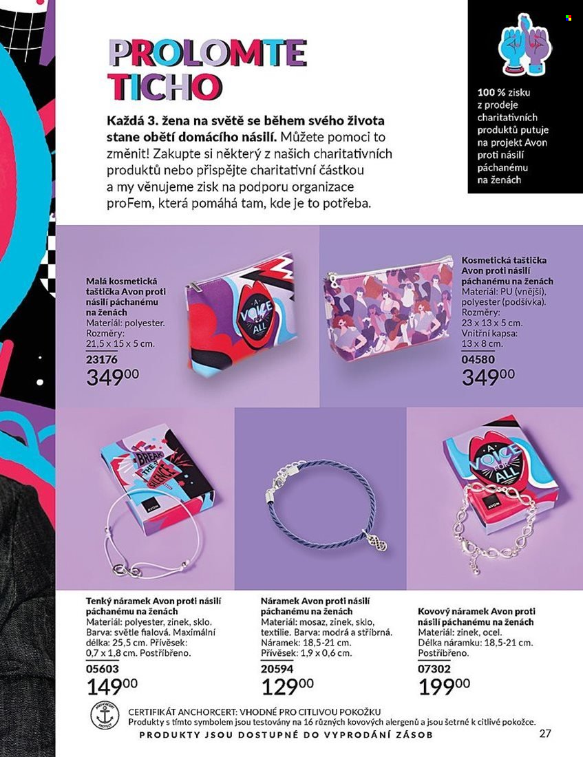 Leták AVON - 1. 7. 2025 - 31. 7. 2025. Strana 27