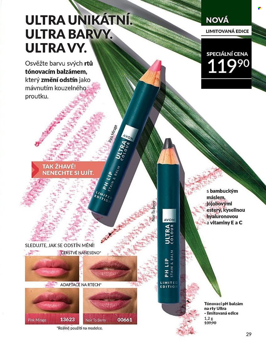 Leták AVON - 1. 7. 2025 - 31. 7. 2025. Strana 29