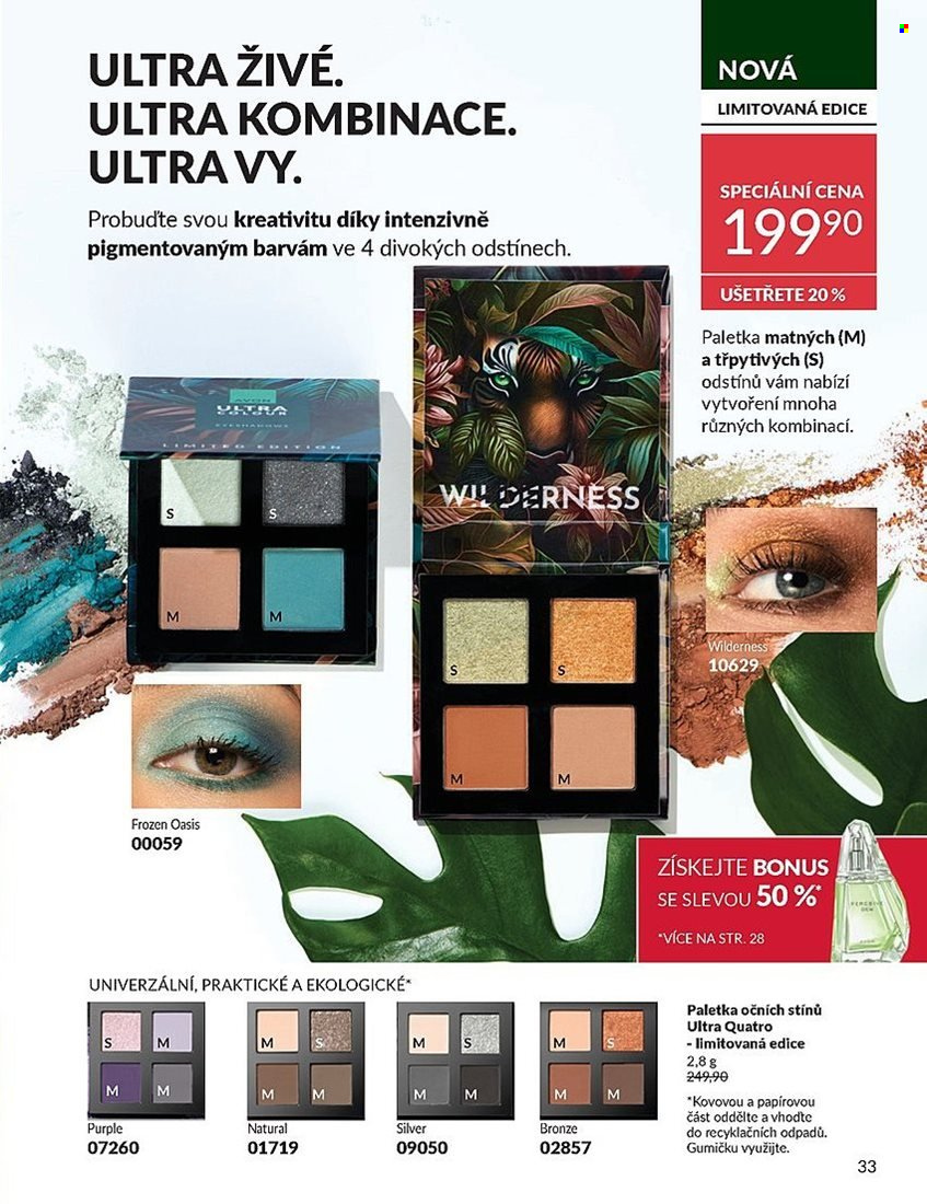 Leták AVON - 1. 7. 2025 - 31. 7. 2025. Strana 33