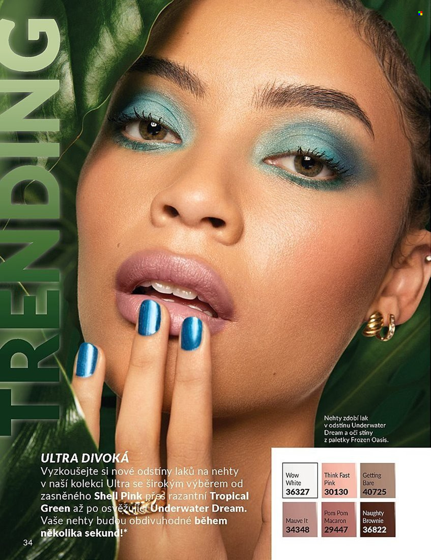 Leták AVON - 1. 7. 2025 - 31. 7. 2025. Strana 34