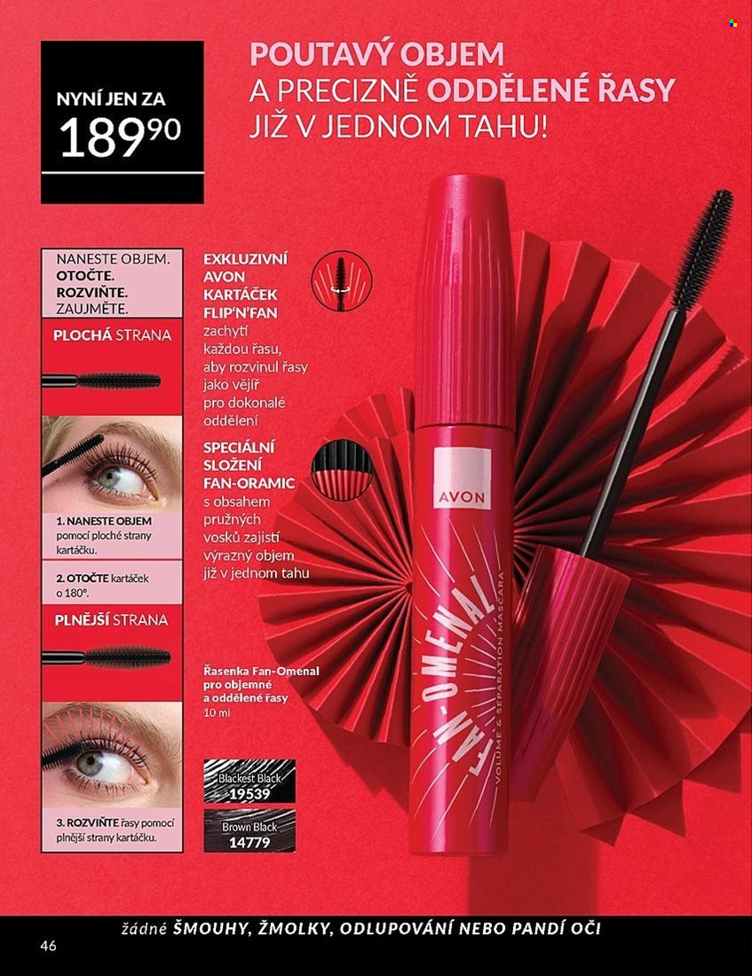 Leták AVON - 1. 7. 2025 - 31. 7. 2025. Strana 46