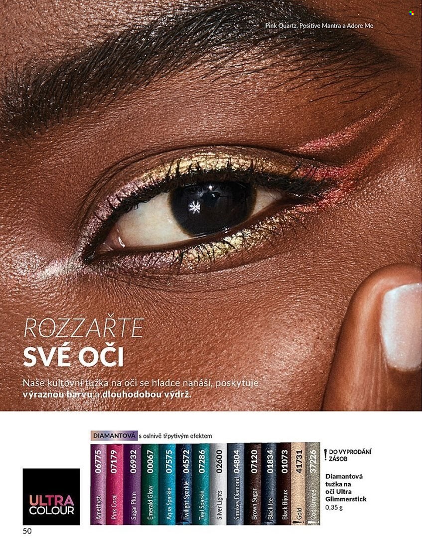 Leták AVON - 1. 7. 2025 - 31. 7. 2025. Strana 50