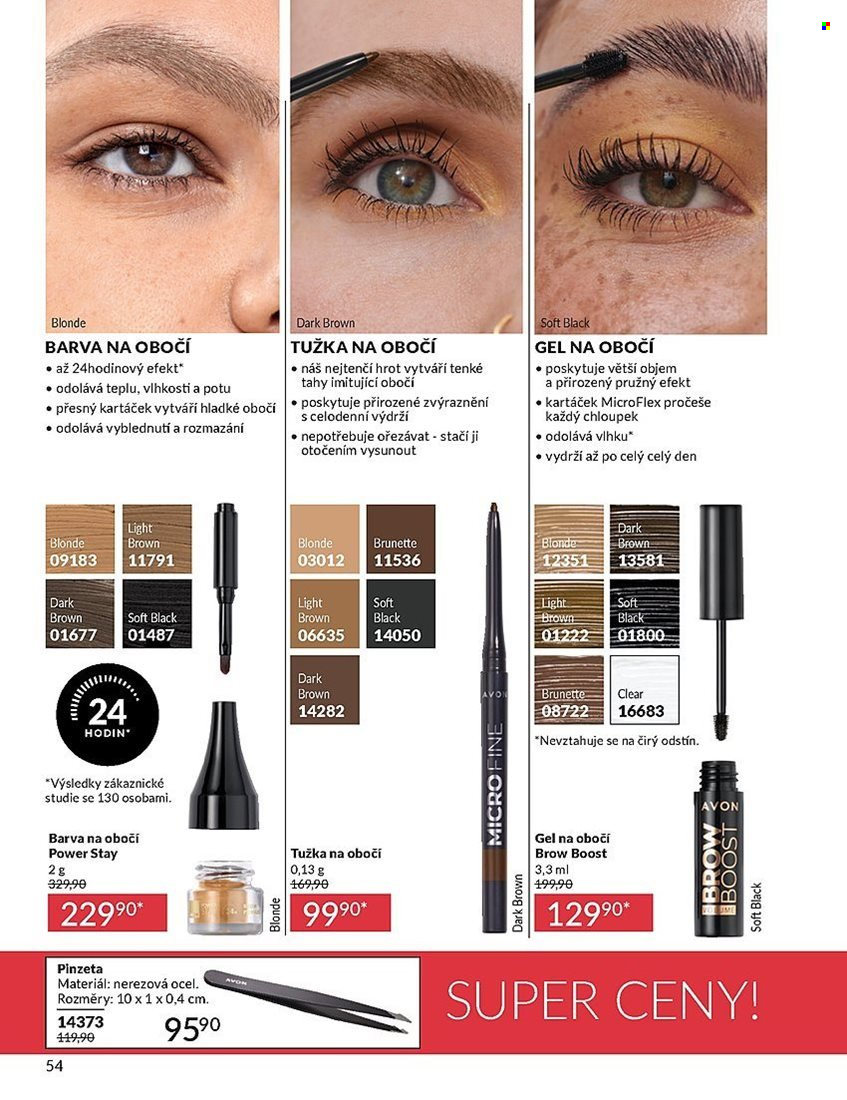 Leták AVON - 1. 7. 2025 - 31. 7. 2025. Strana 54
