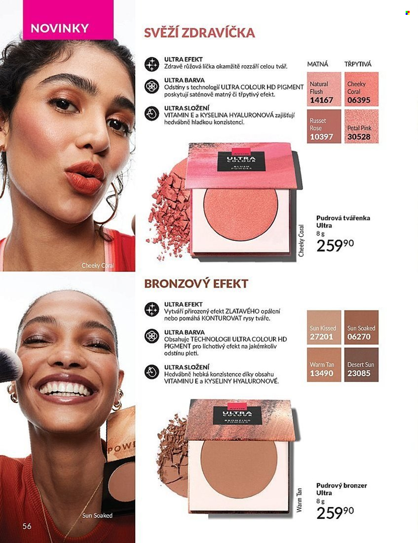 Leták AVON - 1. 7. 2025 - 31. 7. 2025. Strana 56