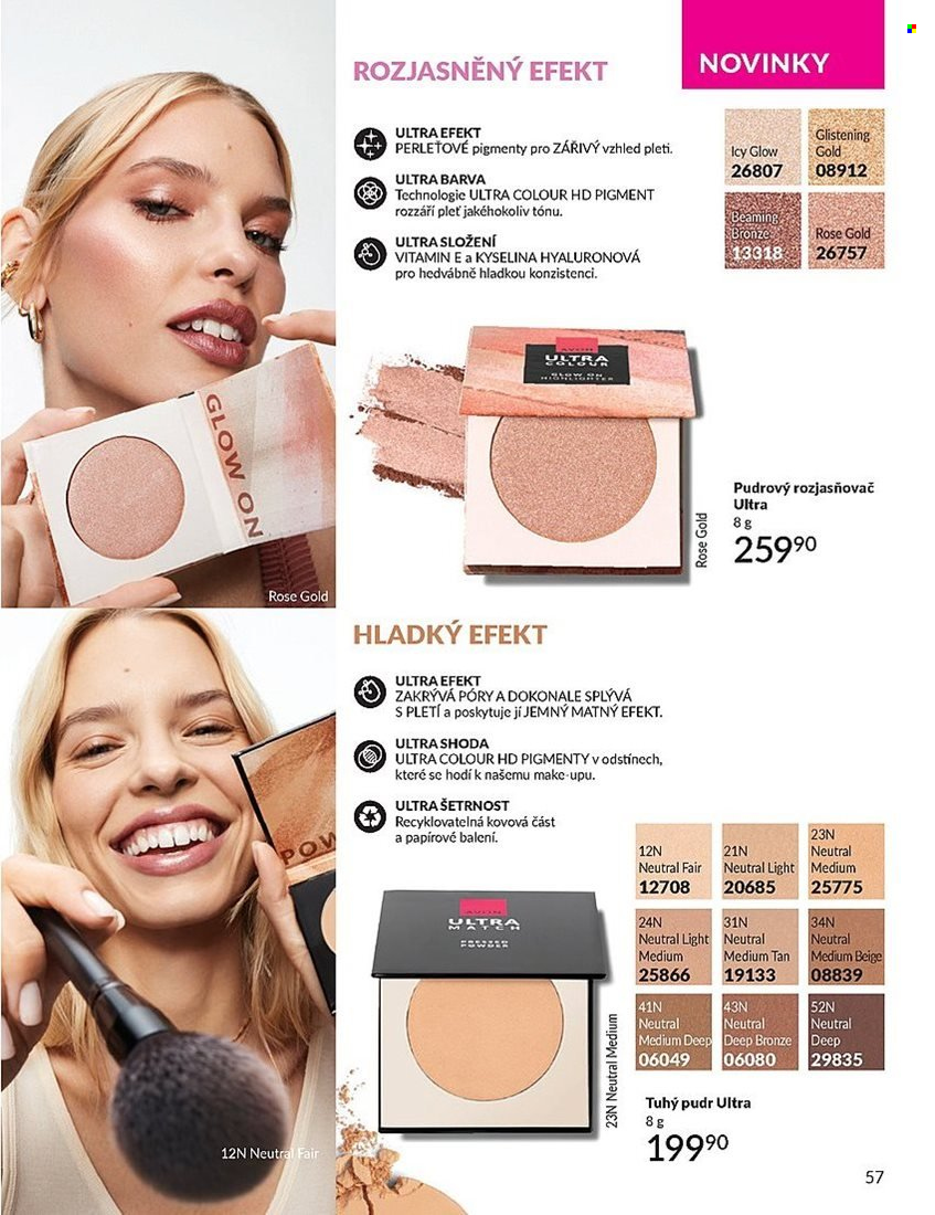Leták AVON - 1. 7. 2025 - 31. 7. 2025. Strana 57