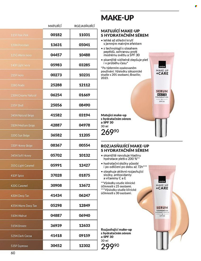 Leták AVON - 1. 7. 2025 - 31. 7. 2025. Strana 60