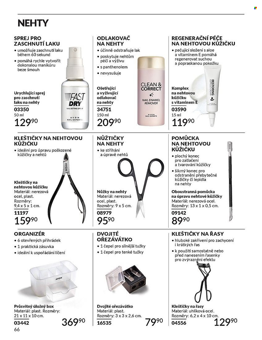 Leták AVON - 1. 7. 2025 - 31. 7. 2025. Strana 66