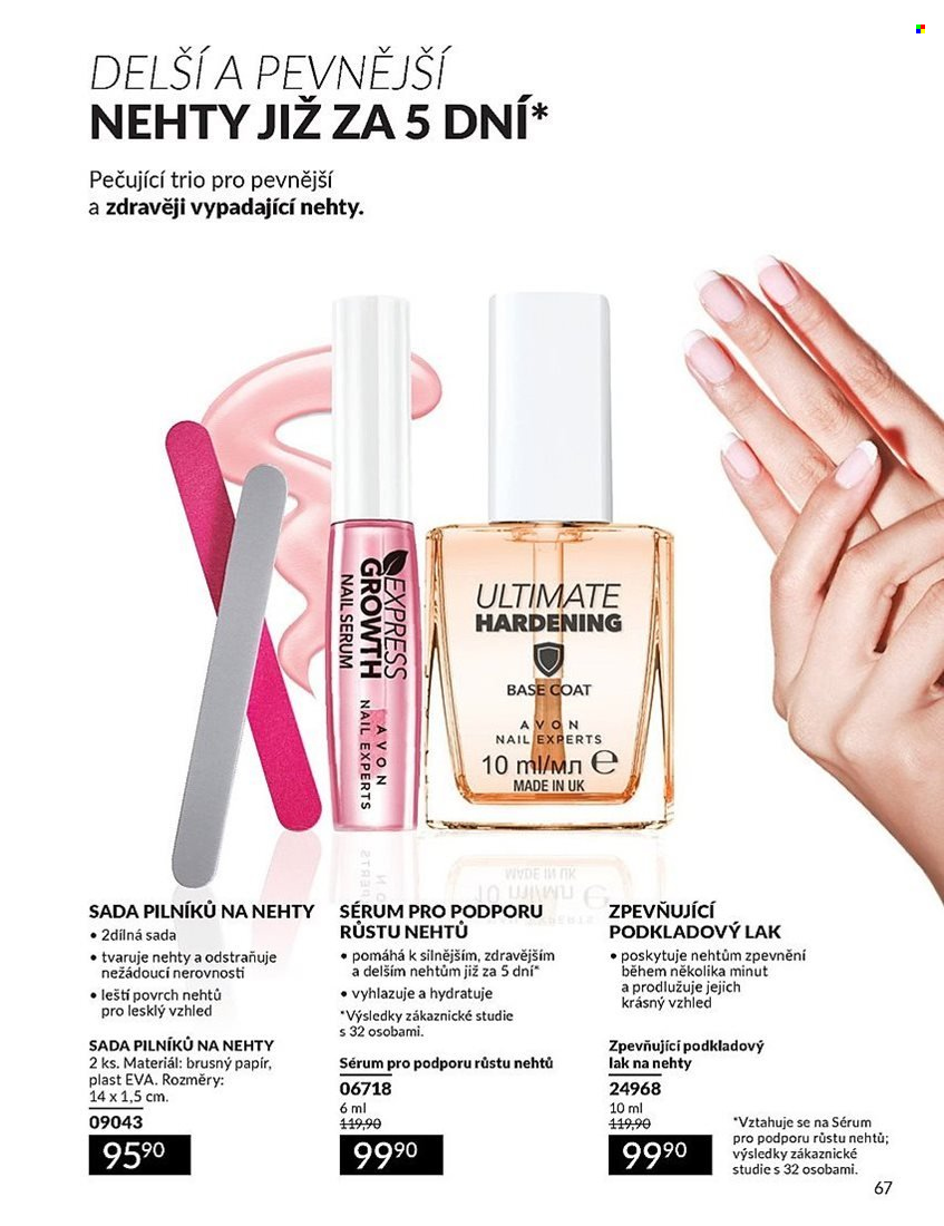 Leták AVON - 1. 7. 2025 - 31. 7. 2025. Strana 67