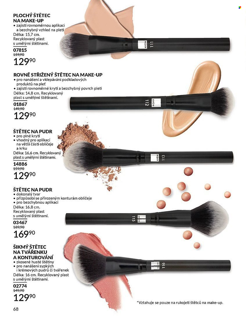 Leták AVON - 1. 7. 2025 - 31. 7. 2025. Strana 68