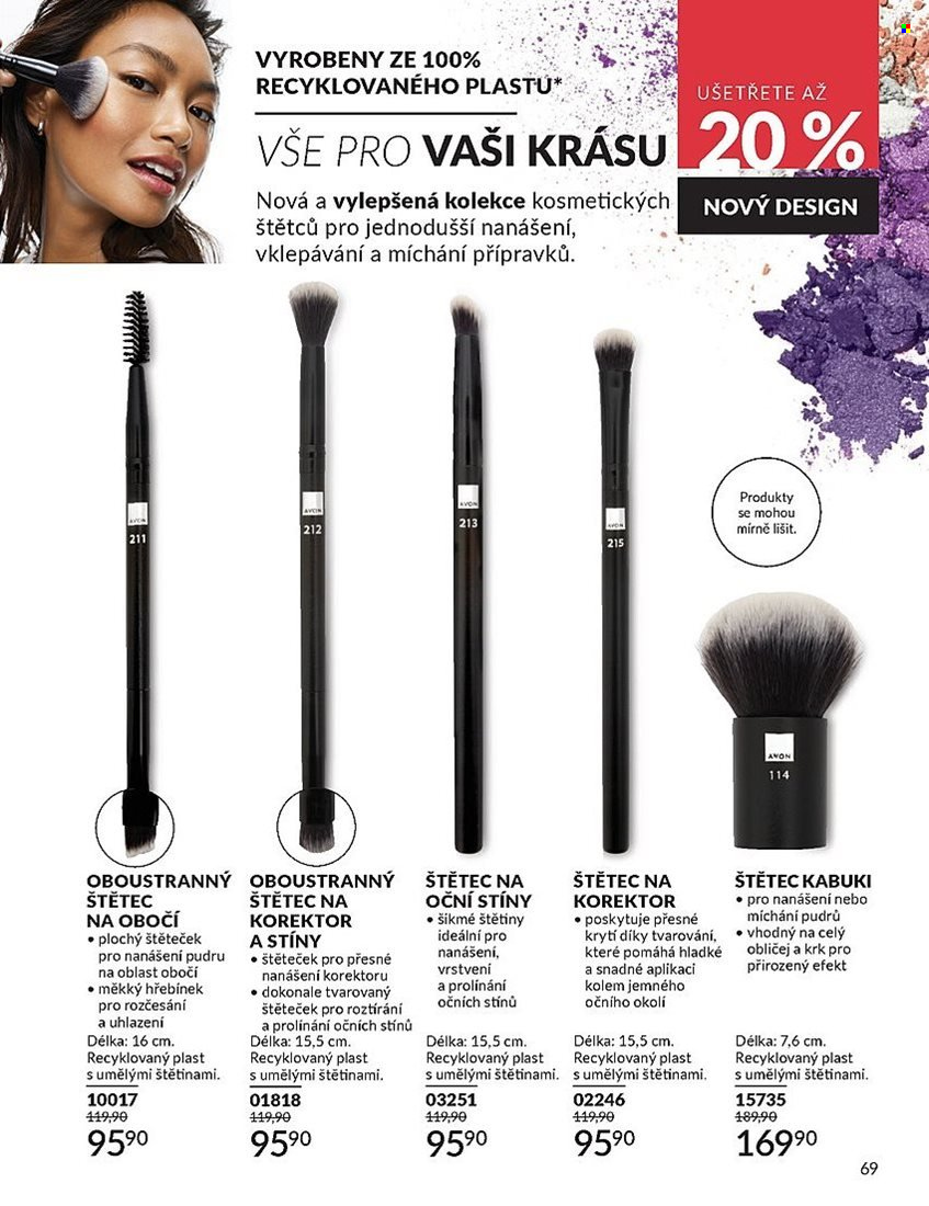 Leták AVON - 1. 7. 2025 - 31. 7. 2025. Strana 69