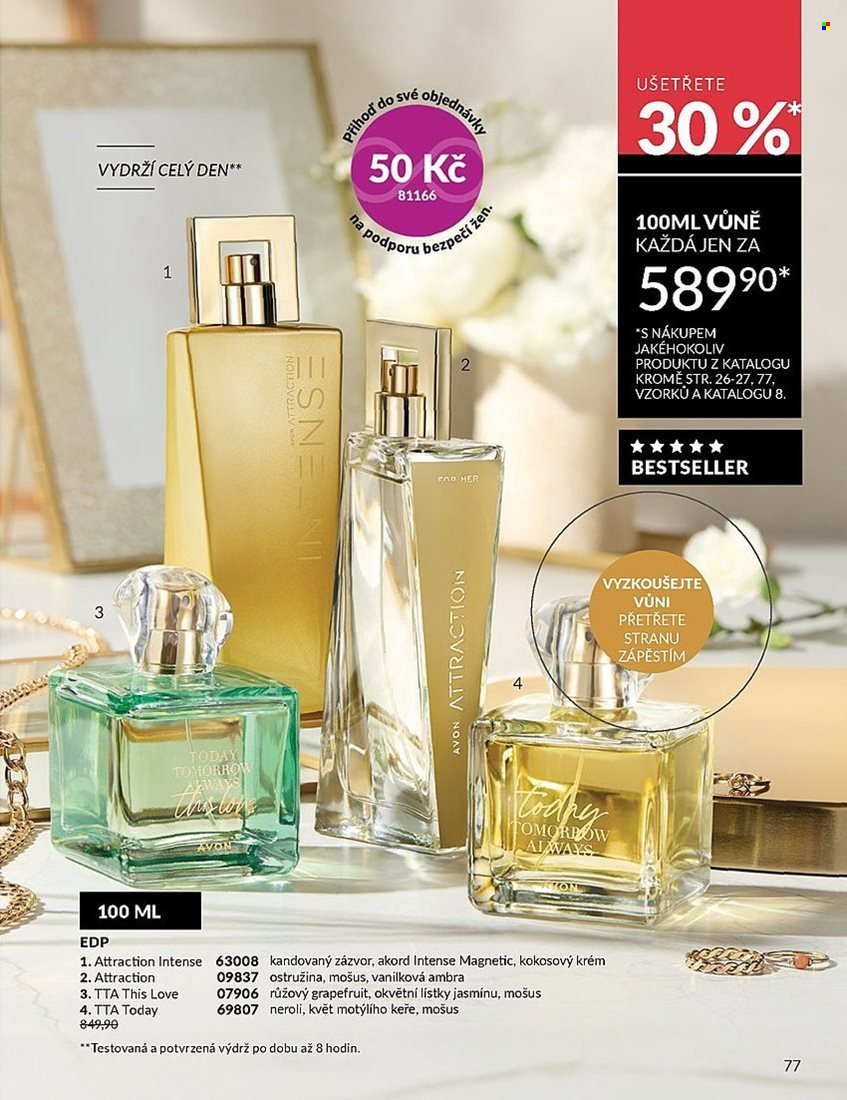 Leták AVON - 1. 7. 2025 - 31. 7. 2025. Strana 77