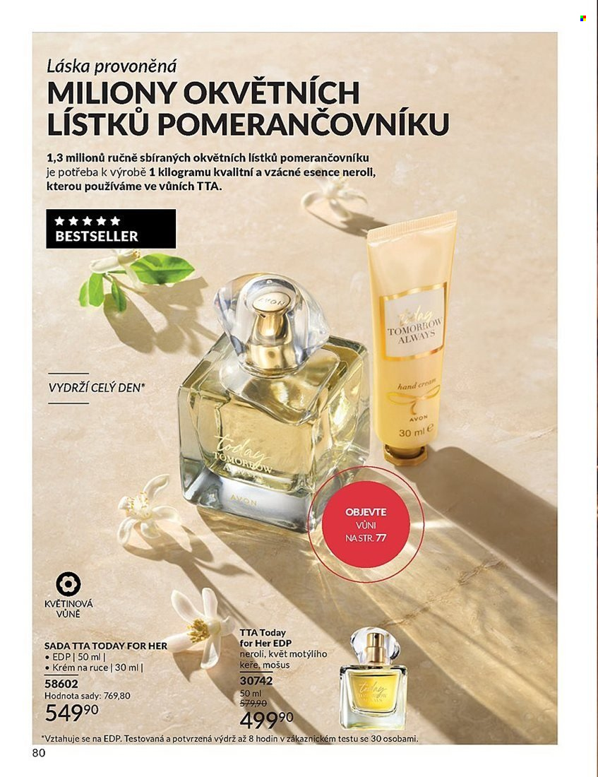 Leták AVON - 1. 7. 2025 - 31. 7. 2025. Strana 80