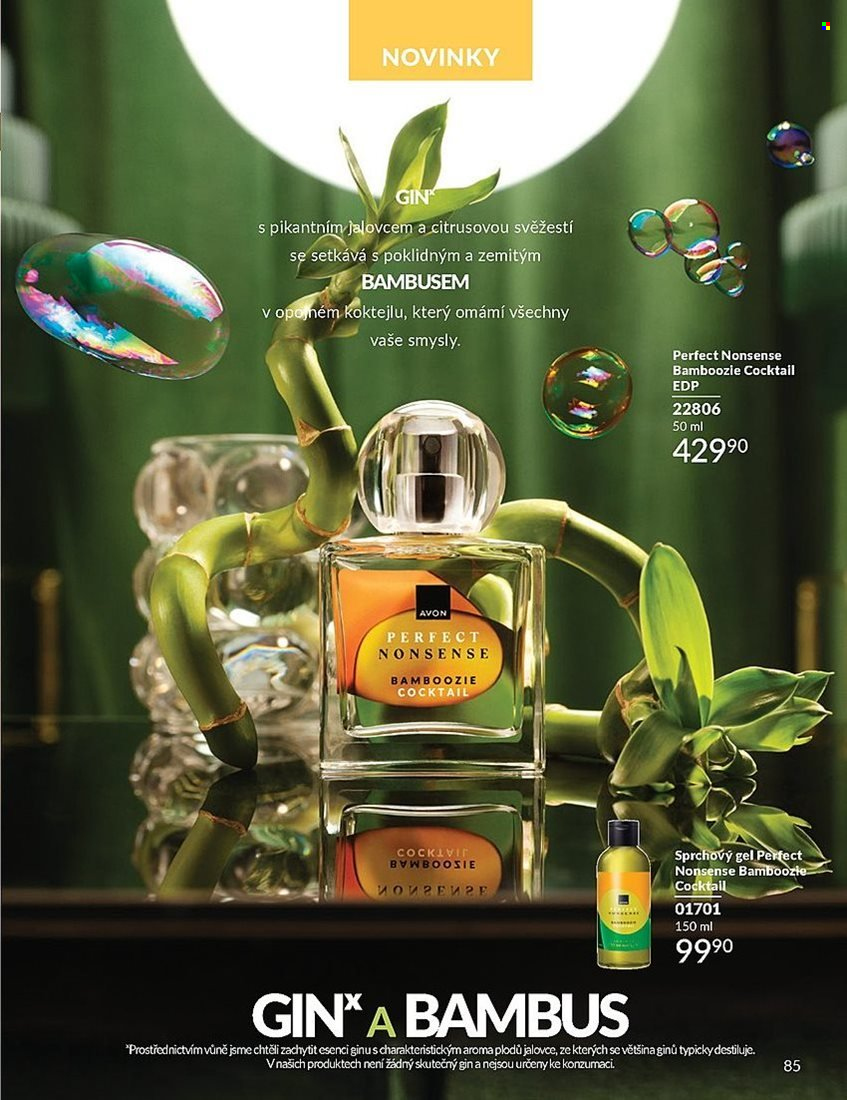 Leták AVON - 1. 7. 2025 - 31. 7. 2025. Strana 85