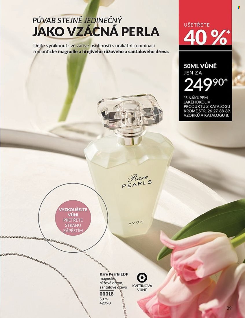 Leták AVON - 1. 7. 2025 - 31. 7. 2025. Strana 89