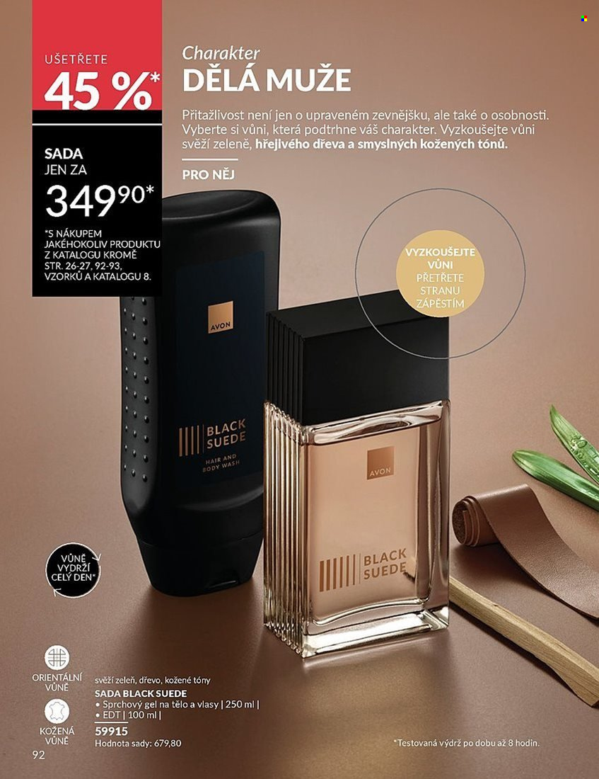 Leták AVON - 1. 7. 2025 - 31. 7. 2025. Strana 92
