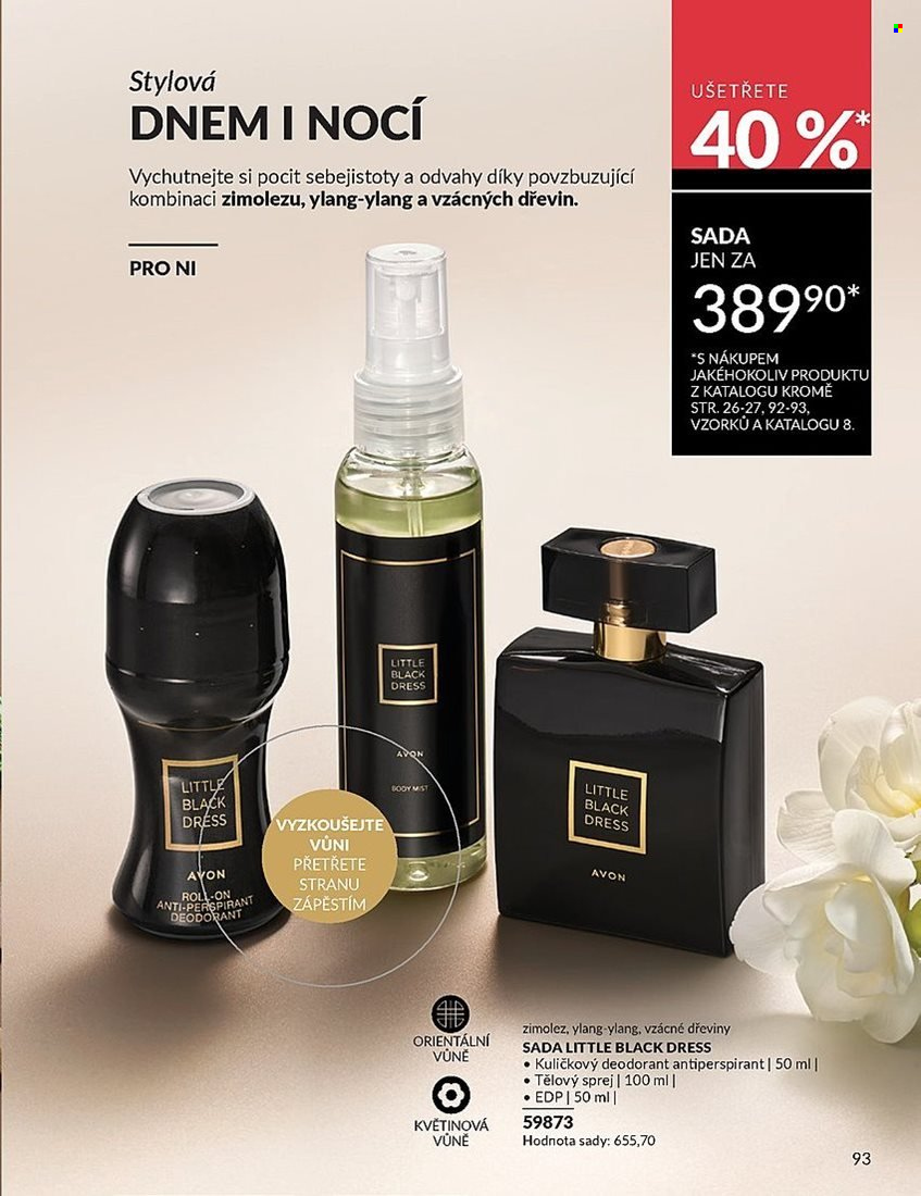 Leták AVON - 1. 7. 2025 - 31. 7. 2025. Strana 93