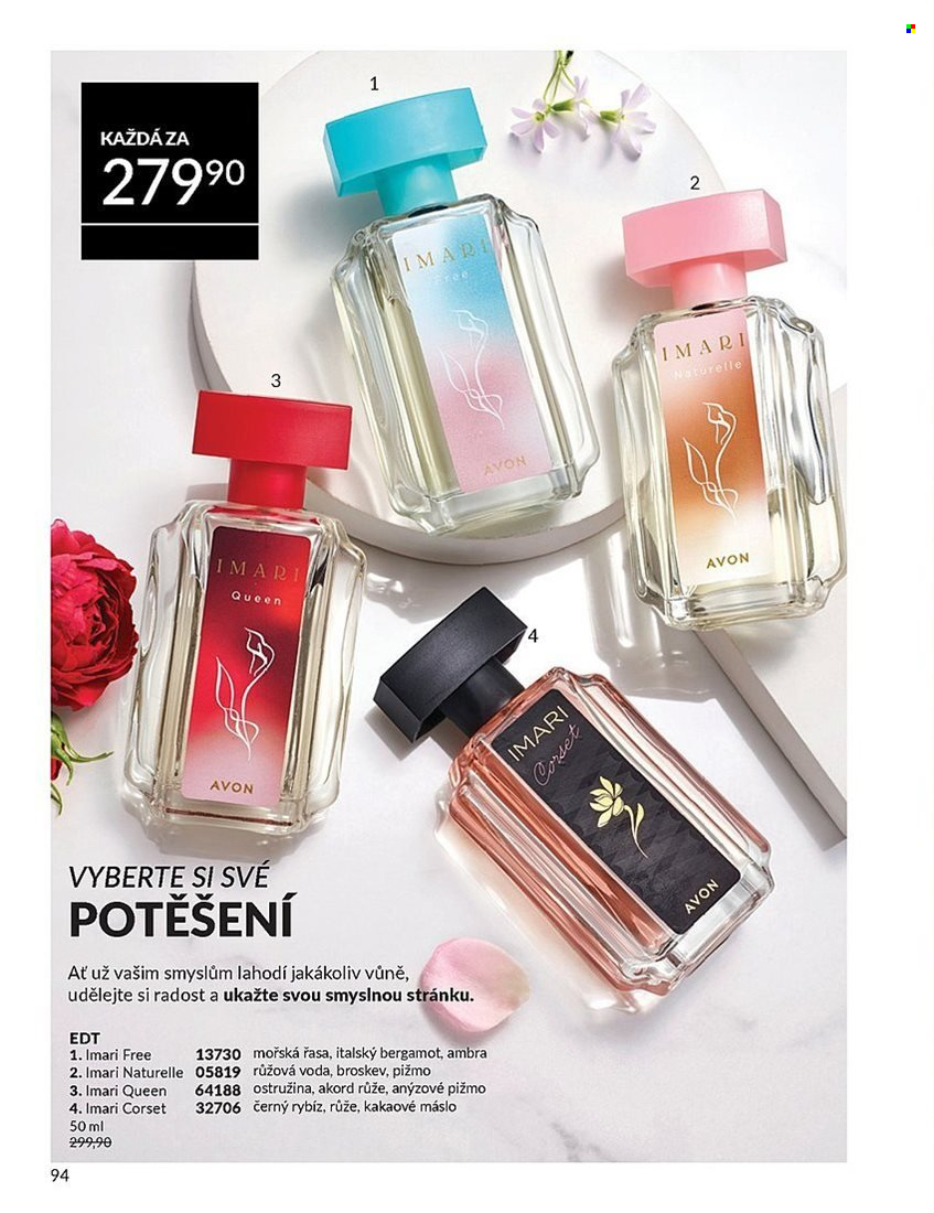 Leták AVON - 1. 7. 2025 - 31. 7. 2025. Strana 94