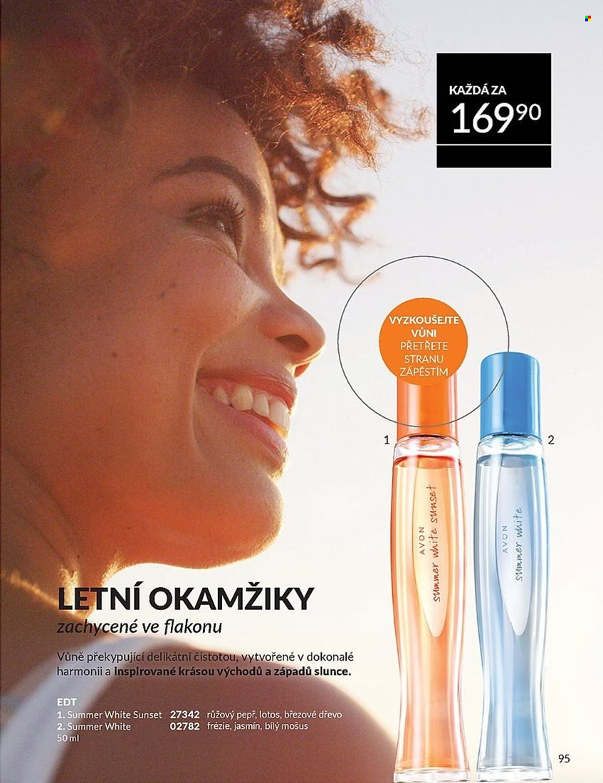 Leták AVON - 1. 7. 2025 - 31. 7. 2025. Strana 95