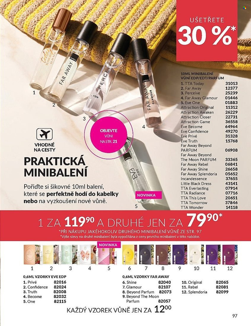 Leták AVON - 1. 7. 2025 - 31. 7. 2025. Strana 97