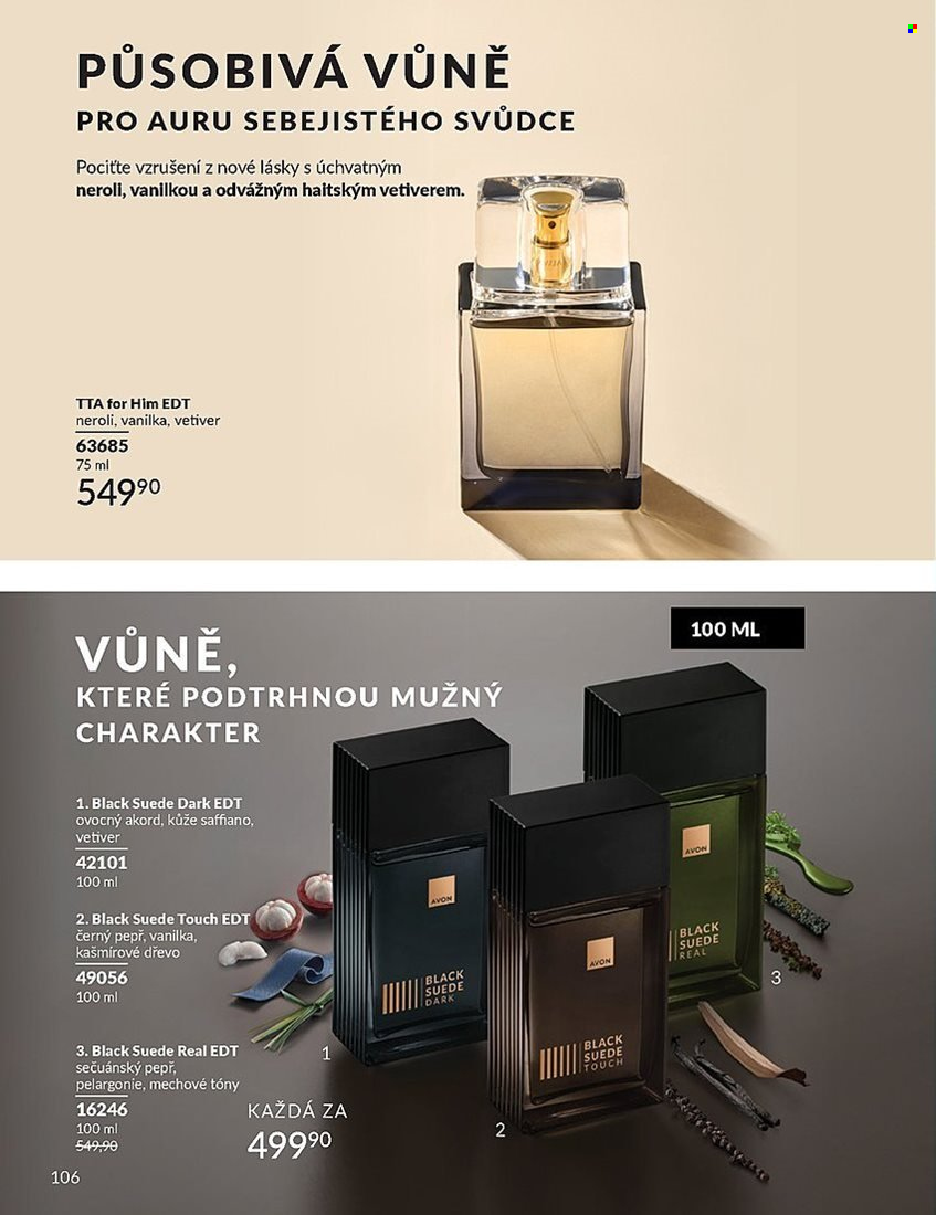 Leták AVON - 1. 7. 2025 - 31. 7. 2025. Strana 106