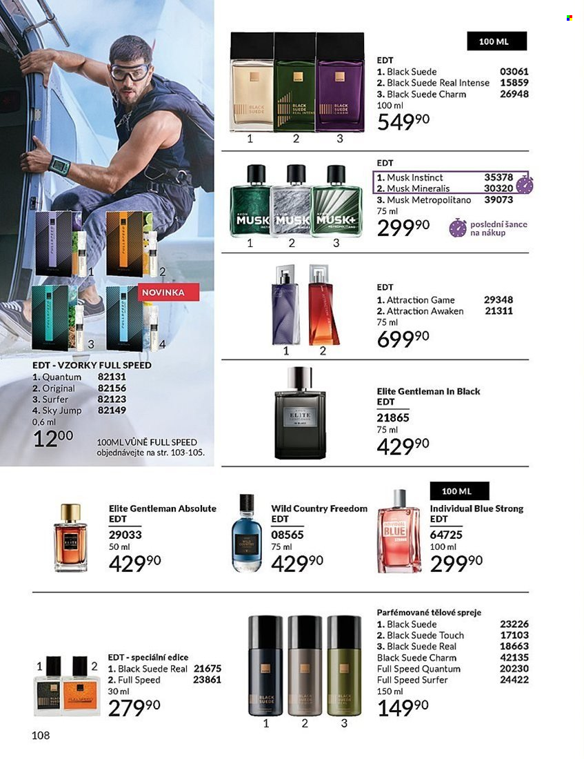 Leták AVON - 1. 7. 2025 - 31. 7. 2025. Strana 108