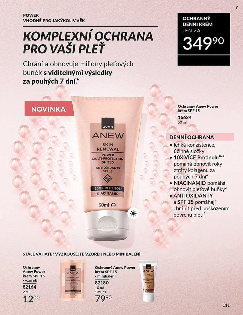 Leták AVON - 1. 7. 2025 - 31. 7. 2025. Strana 111