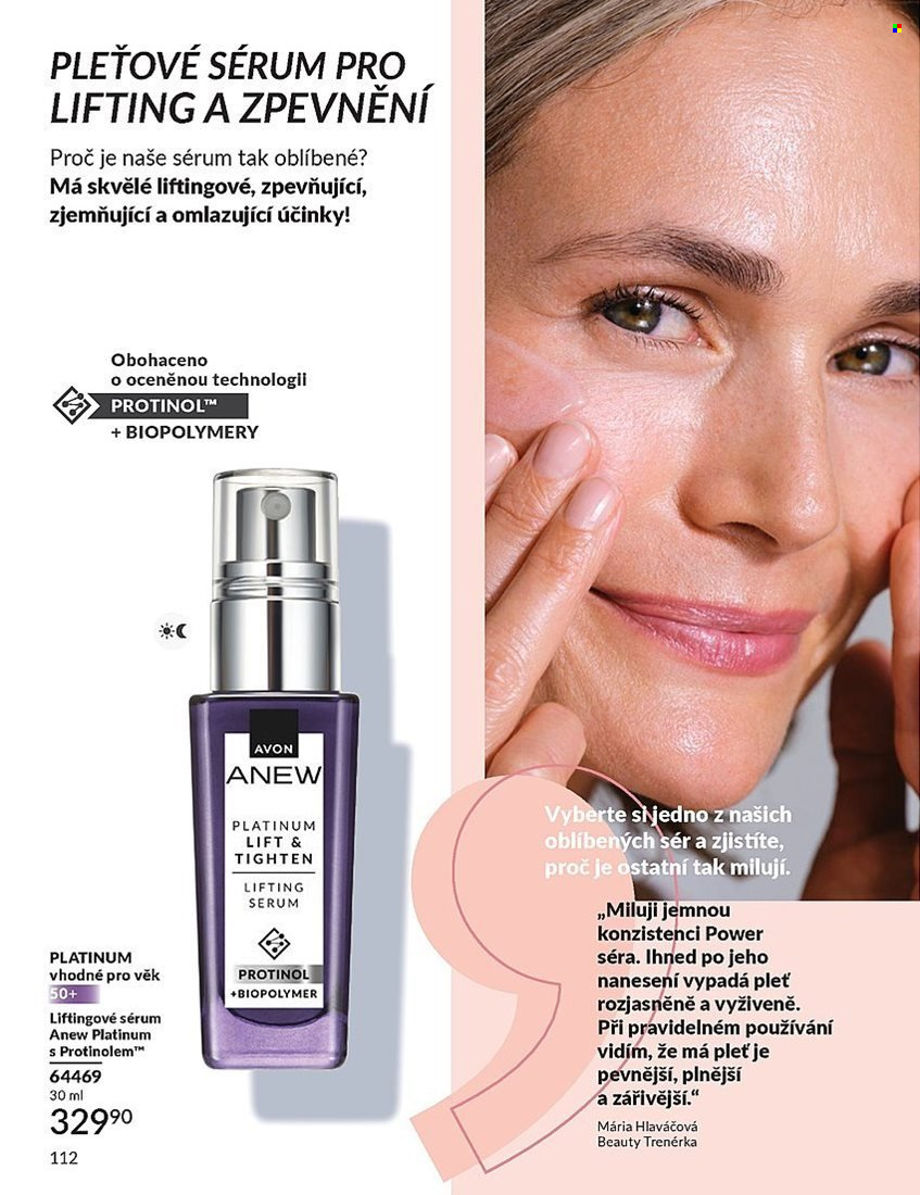 Leták AVON - 1. 7. 2025 - 31. 7. 2025. Strana 112
