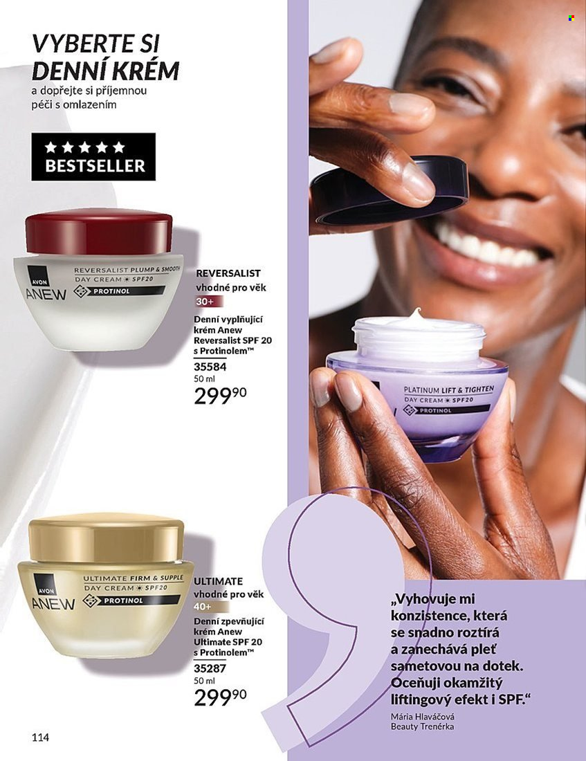 Leták AVON - 1. 7. 2025 - 31. 7. 2025. Strana 114