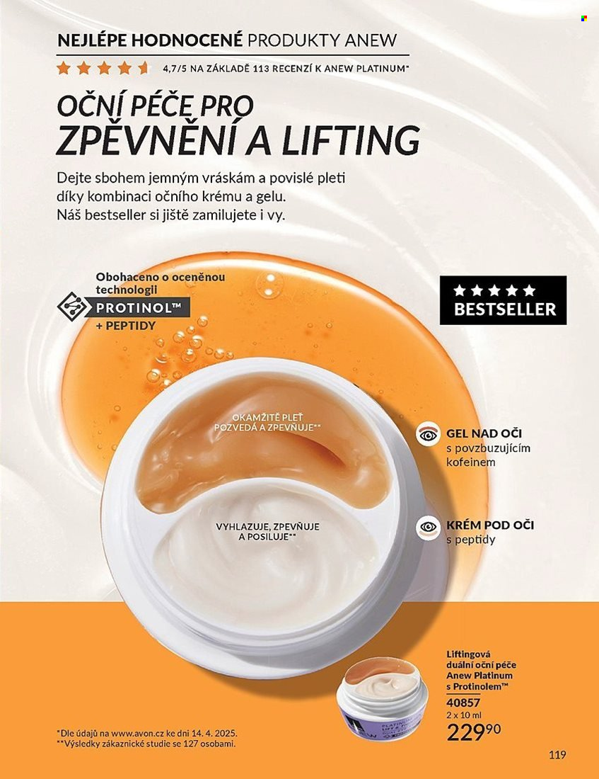Leták AVON - 1. 7. 2025 - 31. 7. 2025. Strana 119