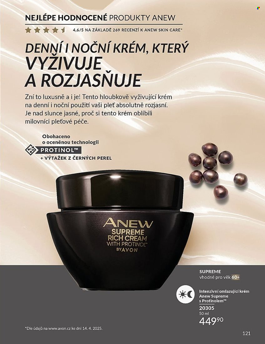 Leták AVON - 1. 7. 2025 - 31. 7. 2025. Strana 121