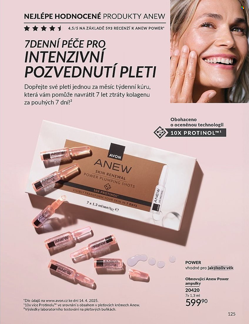Leták AVON - 1. 7. 2025 - 31. 7. 2025. Strana 125