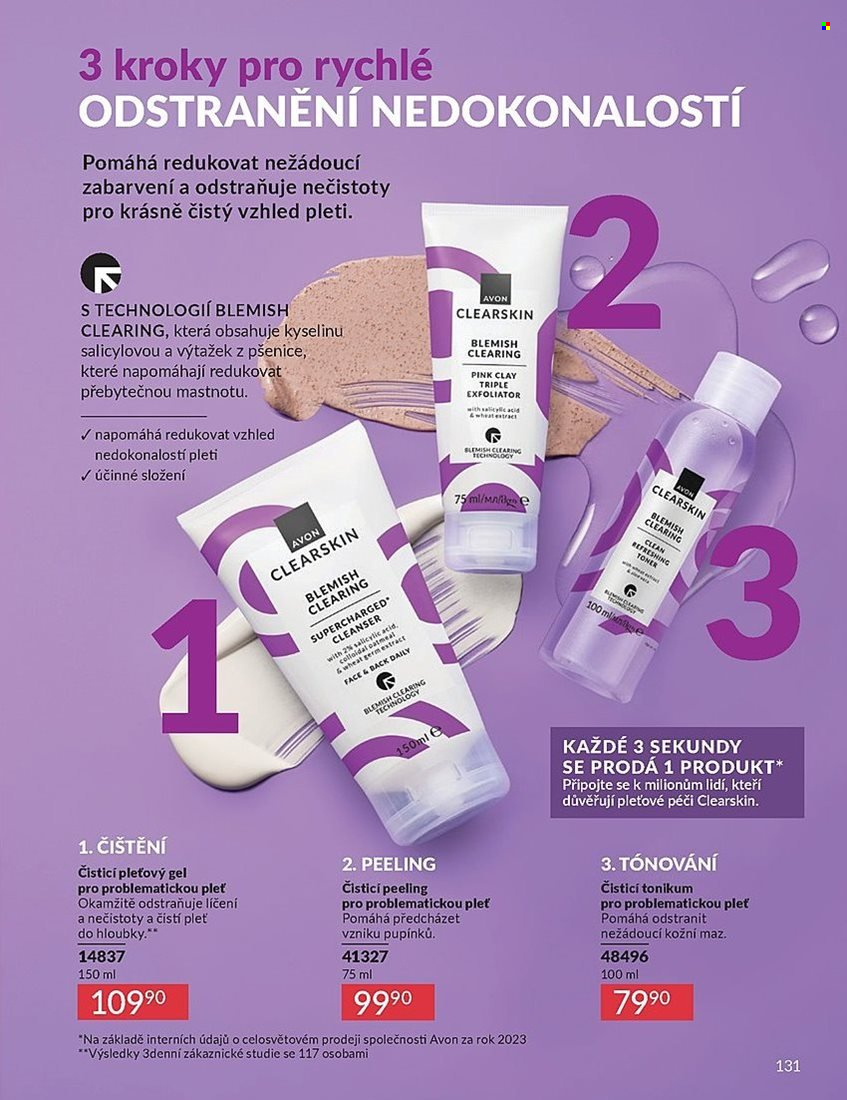 Leták AVON - 1. 7. 2025 - 31. 7. 2025. Strana 131