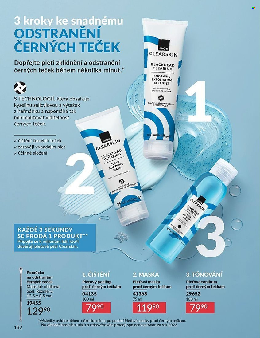 Leták AVON - 1. 7. 2025 - 31. 7. 2025. Strana 132