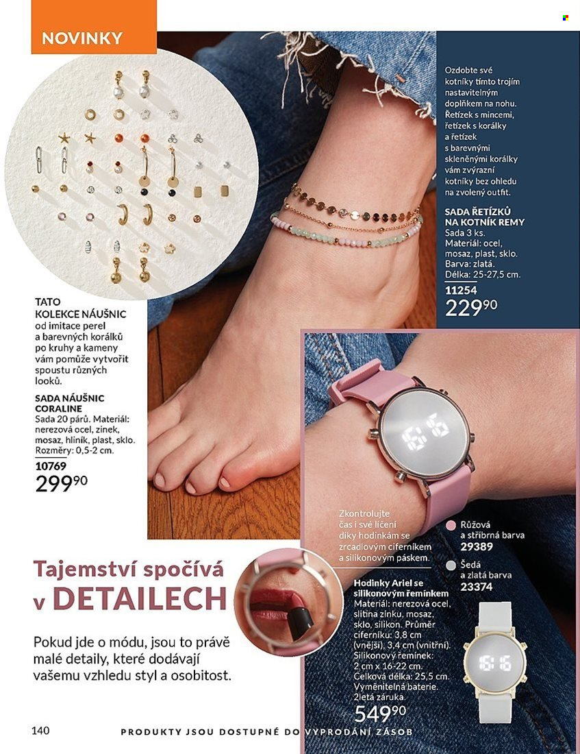 Leták AVON - 1. 7. 2025 - 31. 7. 2025. Strana 140