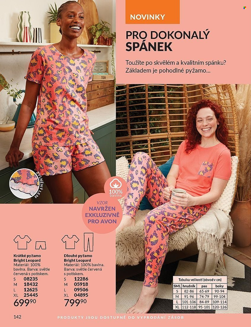 Leták AVON - 1. 7. 2025 - 31. 7. 2025. Strana 142