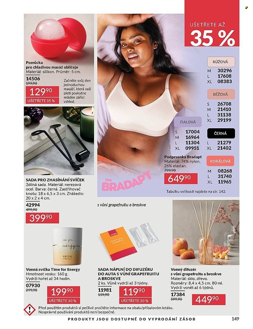 Leták AVON - 1. 7. 2025 - 31. 7. 2025. Strana 149