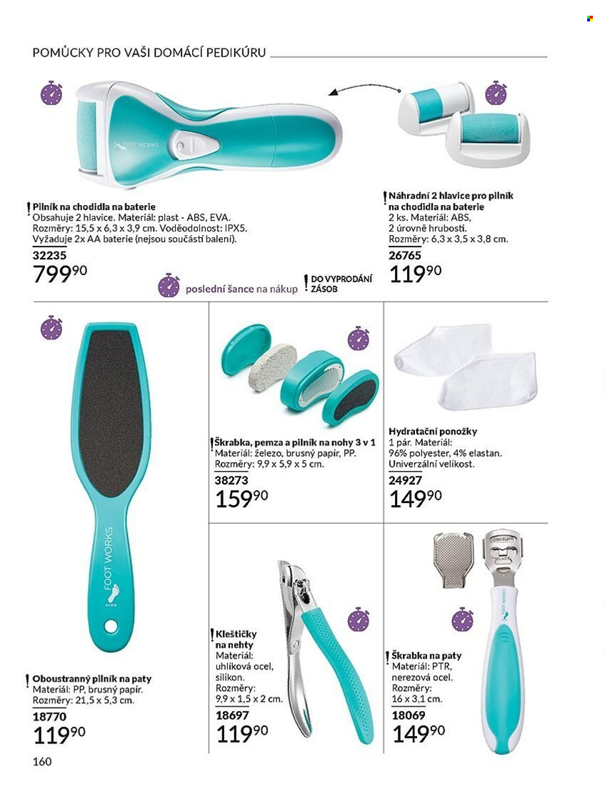 Leták AVON - 1. 7. 2025 - 31. 7. 2025. Strana 160