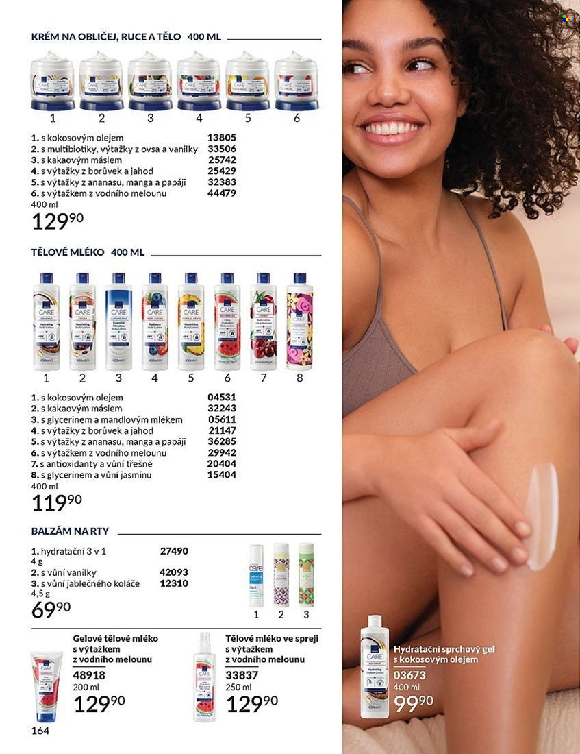 Leták AVON - 1. 7. 2025 - 31. 7. 2025. Strana 164