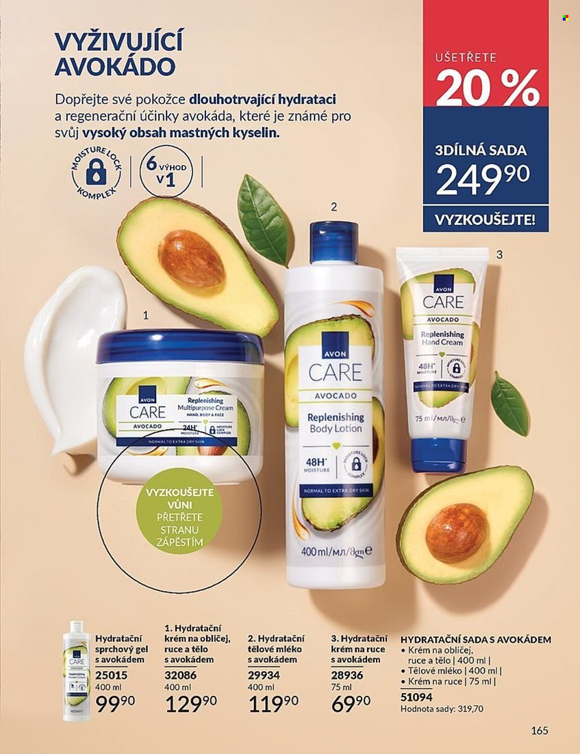 Leták AVON - 1. 7. 2025 - 31. 7. 2025. Strana 165