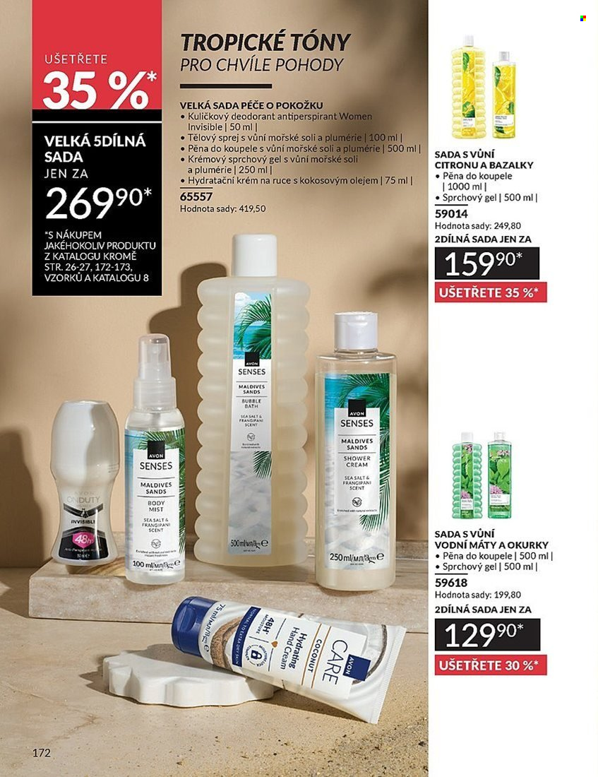 Leták AVON - 1. 7. 2025 - 31. 7. 2025. Strana 172