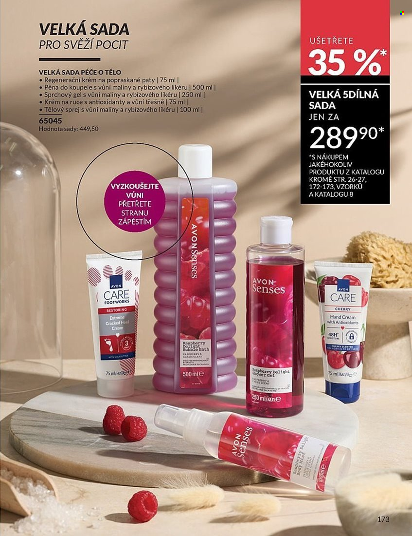 Leták AVON - 1. 7. 2025 - 31. 7. 2025. Strana 173