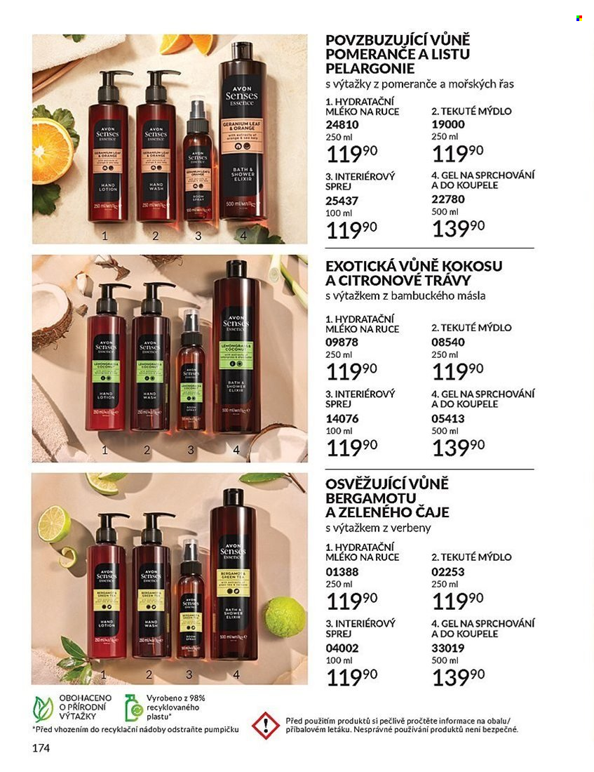 Leták AVON - 1. 7. 2025 - 31. 7. 2025. Strana 174