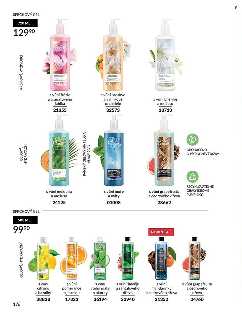 Leták AVON - 1. 7. 2025 - 31. 7. 2025. Strana 176