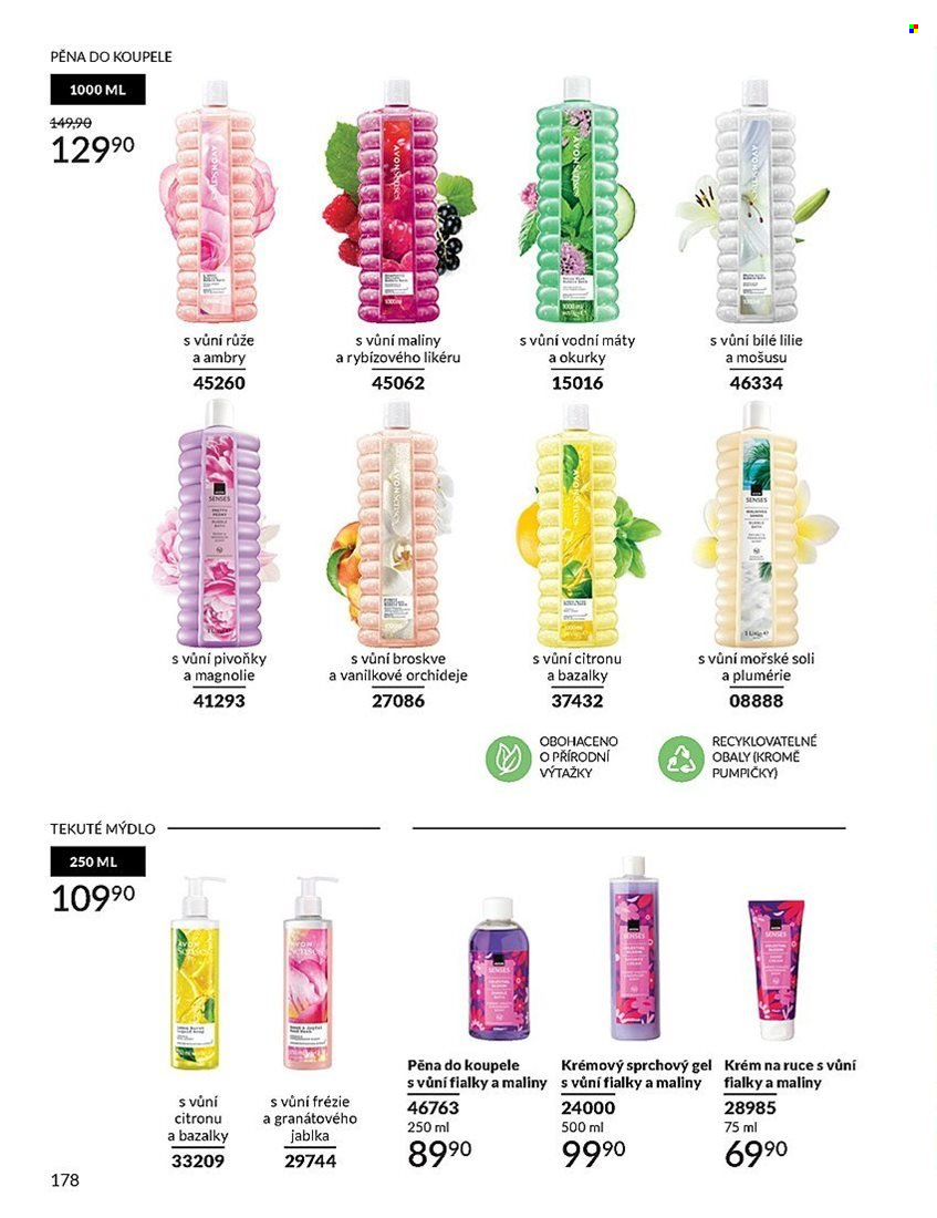 Leták AVON - 1. 7. 2025 - 31. 7. 2025. Strana 178