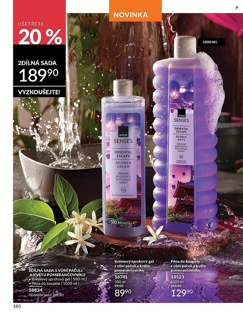 Leták AVON - 1. 7. 2025 - 31. 7. 2025. Strana 180