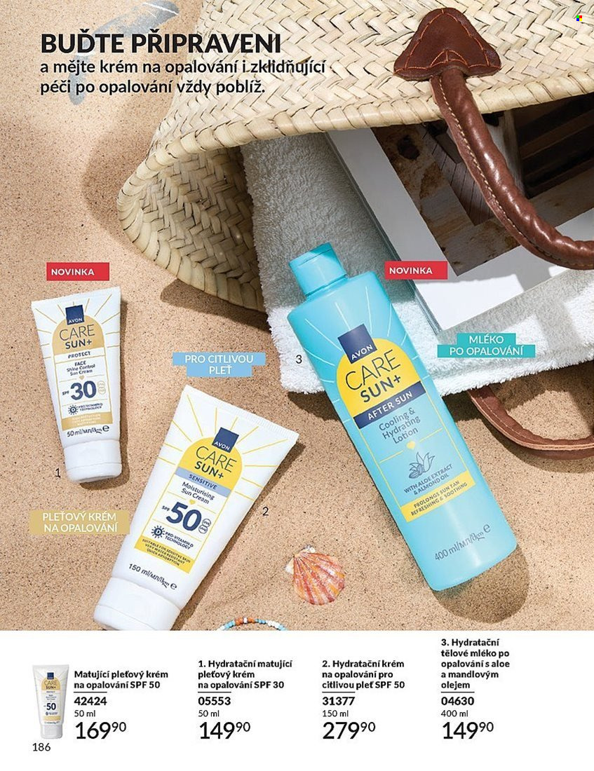 Leták AVON - 1. 7. 2025 - 31. 7. 2025. Strana 186
